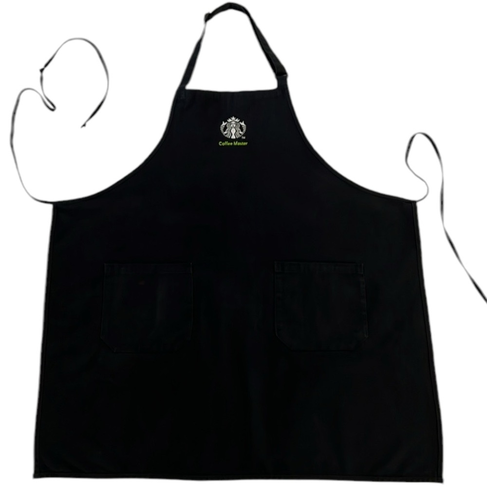 Starbucks Coffee Master Black Embroidered Official Apron
